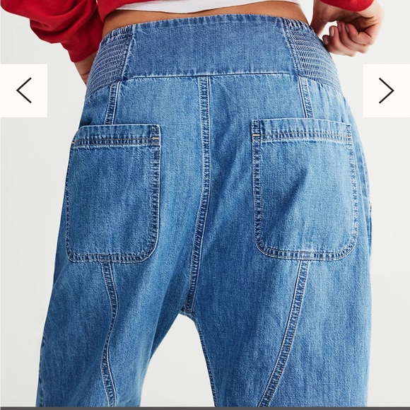 We The Free Lunan Crop Harem Jeans - Picture 6 of 12